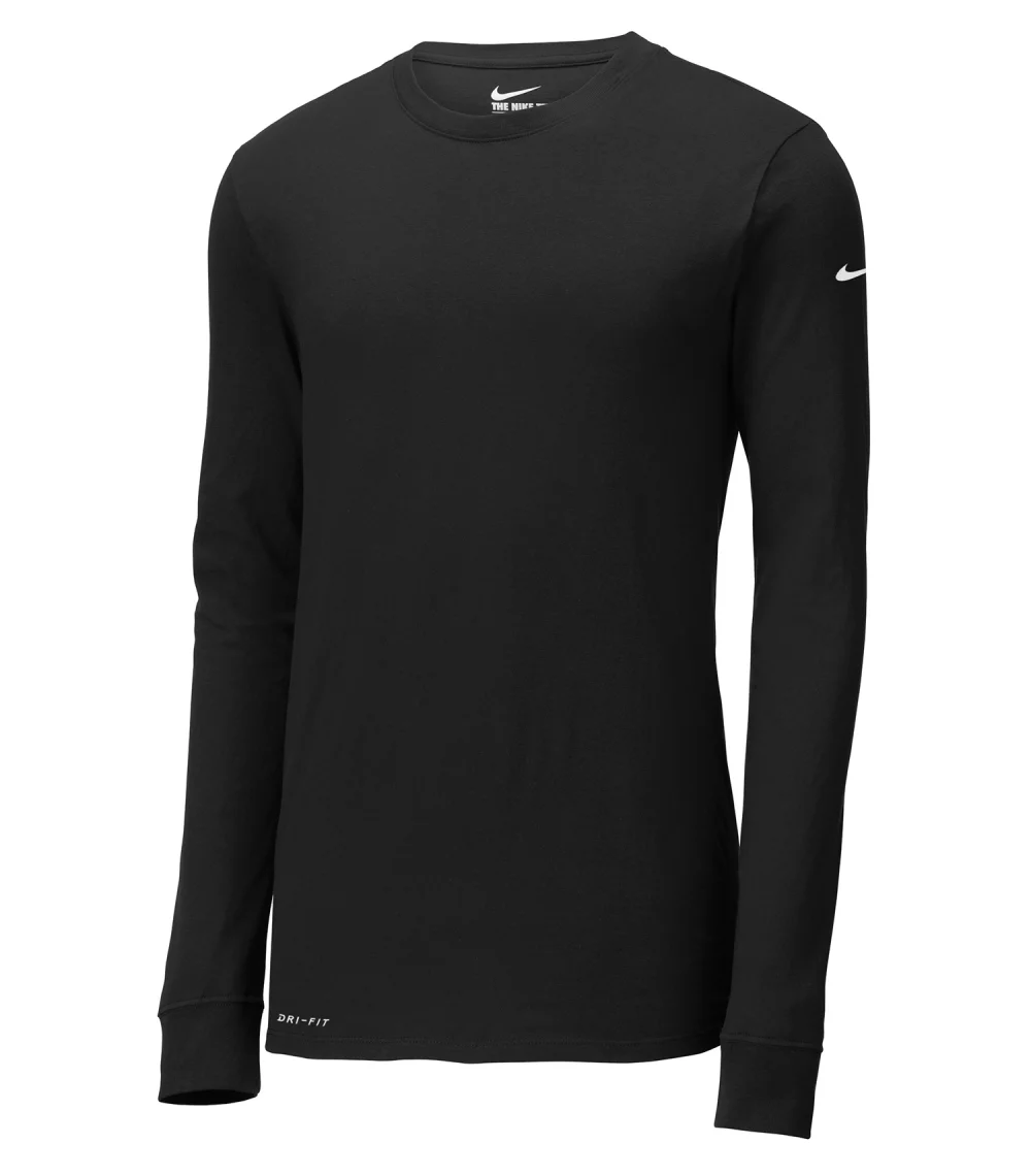 T-shirt à manches longues Nike Dri-FIT en coton/polyester
