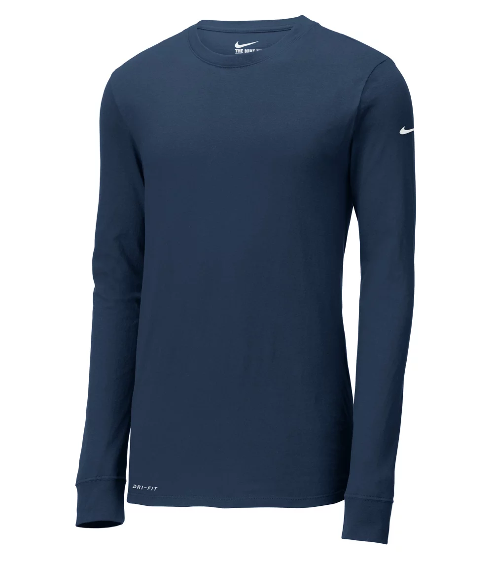 Nike Dri-FIT Cotton/Poly Long Sleeve Tee
