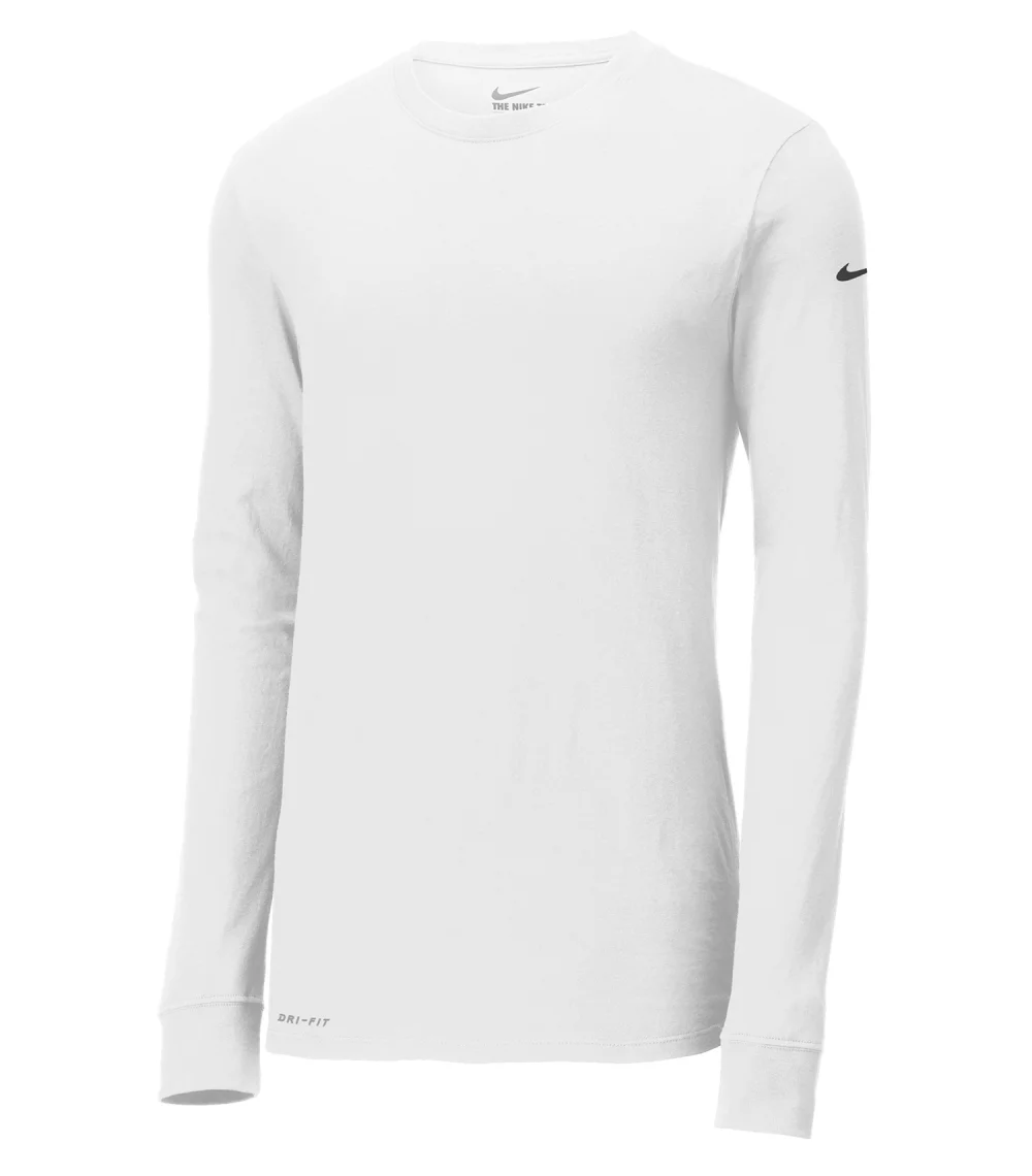 T-shirt à manches longues Nike Dri-FIT en coton/polyester