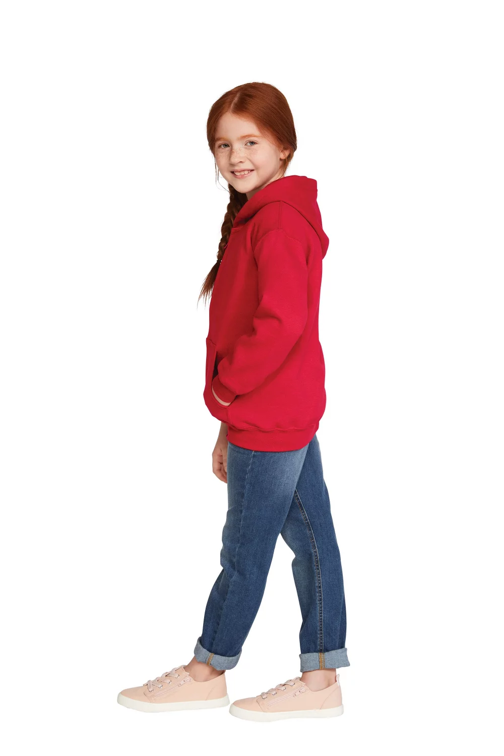 Gildan® Heavy Blend™ Full Zip Hooded Youth Sweatshirt