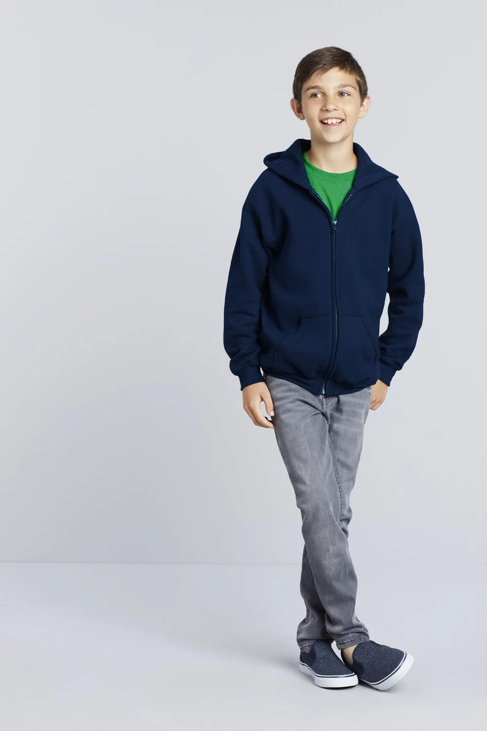 Sweat à capuche zippé pour jeunes Gildan® Heavy Blend™