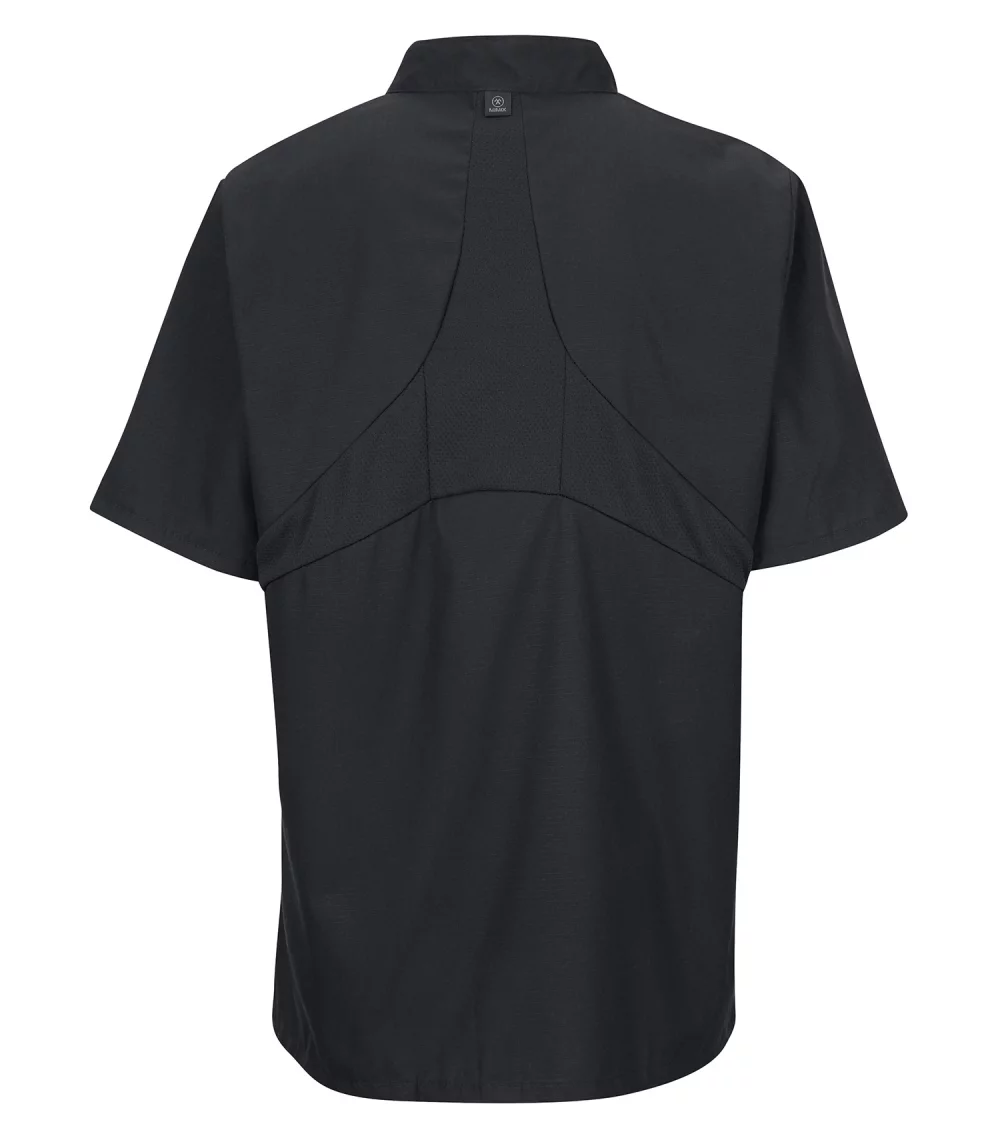 Veste de chef à manches courtes Red Kap® Chef Designs® avec Oilblok + Mimix™