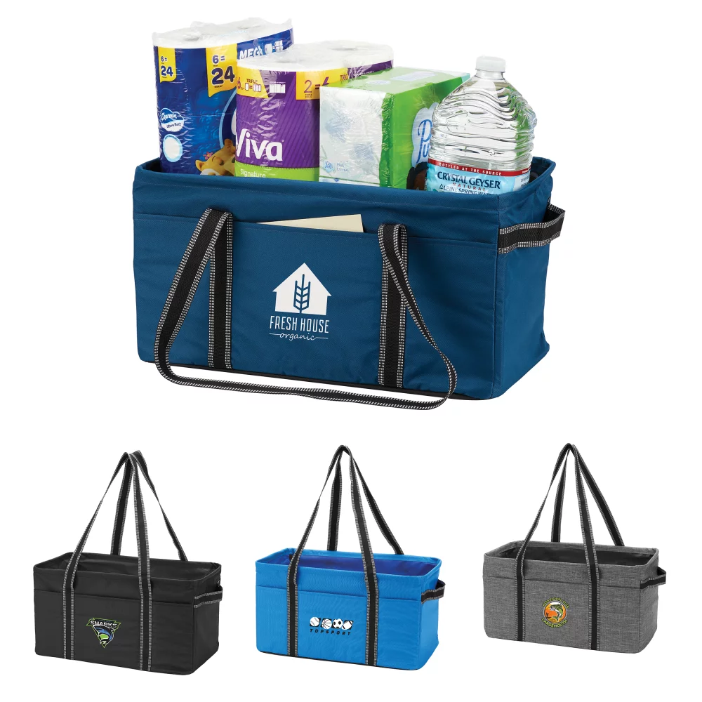 Jumbo Utility Tote Bag - Solid Colors
