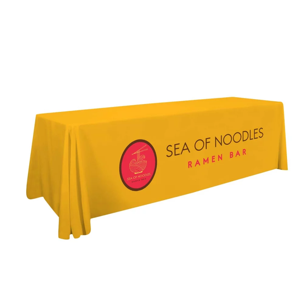 8' Standard Table Throw (Full-Color Front Only)