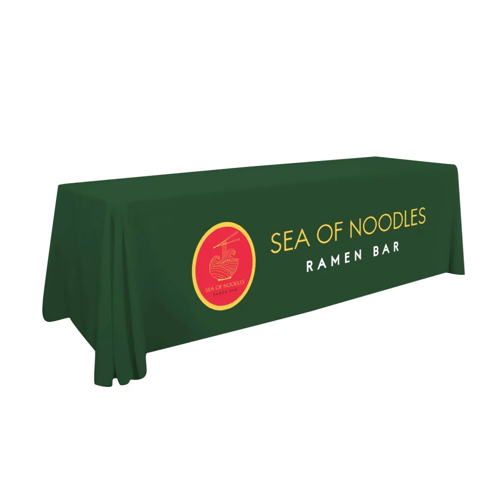 8' Standard Table Throw (Full-Color Front Only)