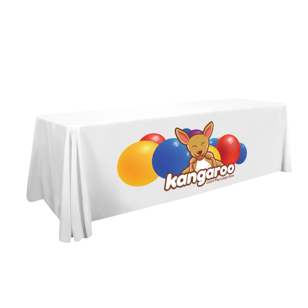8' Standard Table Throw (Full-Color Front Only)