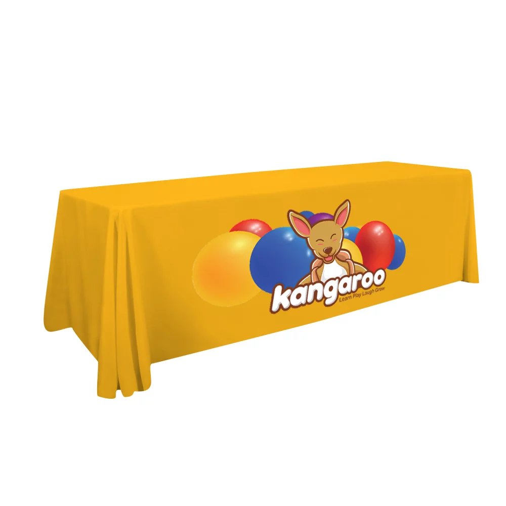 8' Standard Table Throw (Full-Color Front Only)