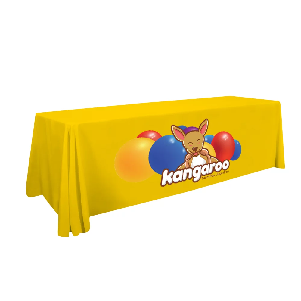 8' Standard Table Throw (Full-Color Front Only)