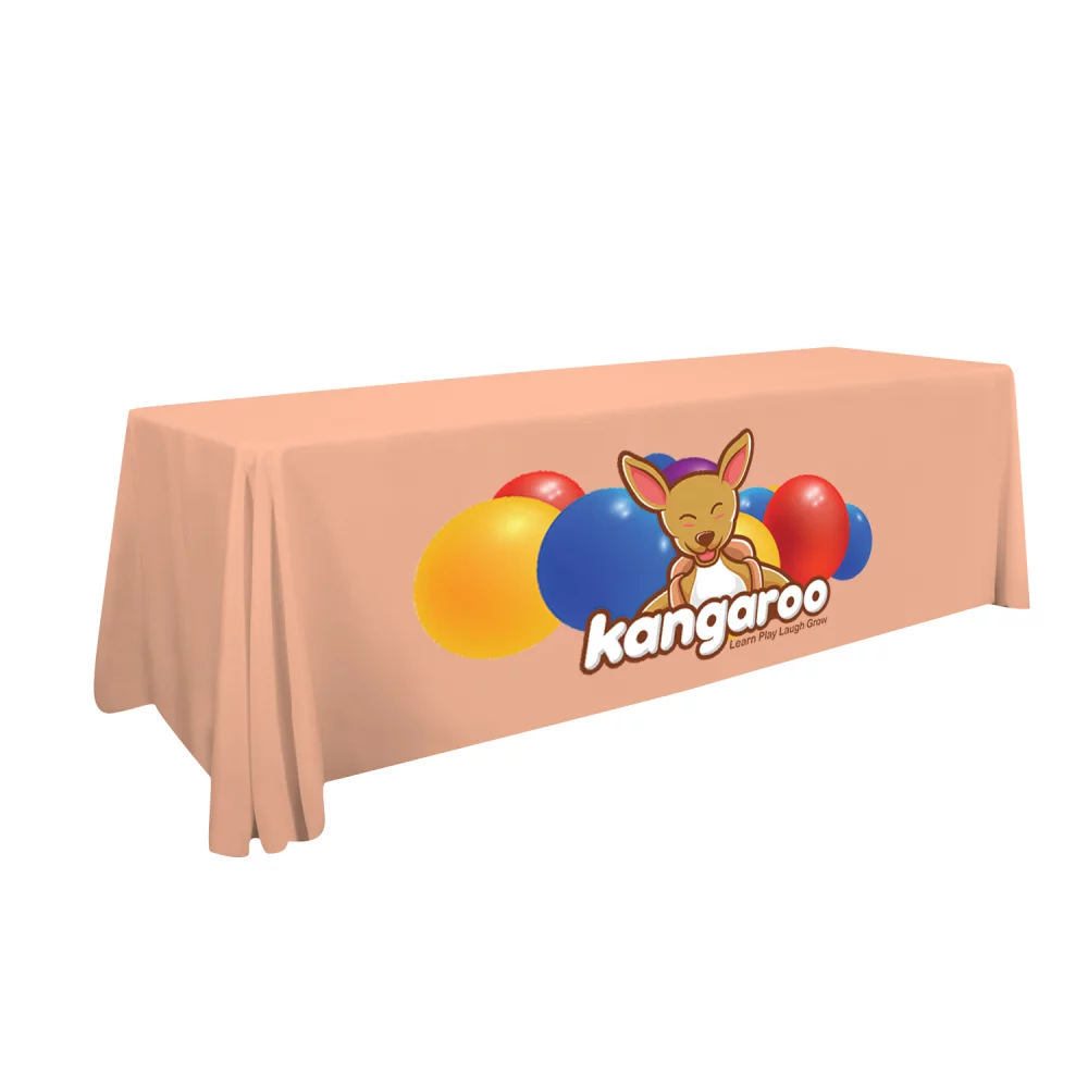 8' Standard Table Throw (Full-Color Front Only)