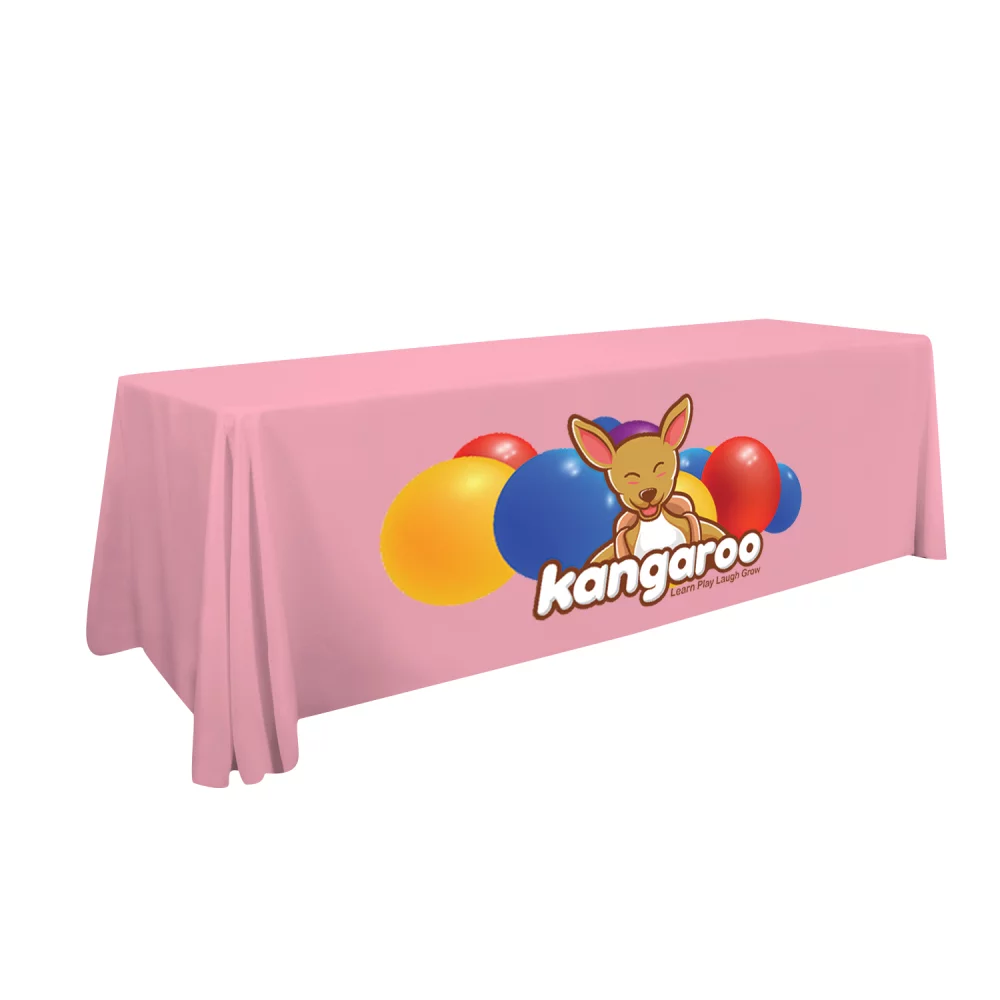 8' Standard Table Throw (Full-Color Front Only)