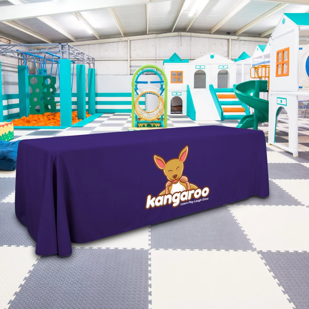 8' Standard Table Throw (Full-Color Front Only)