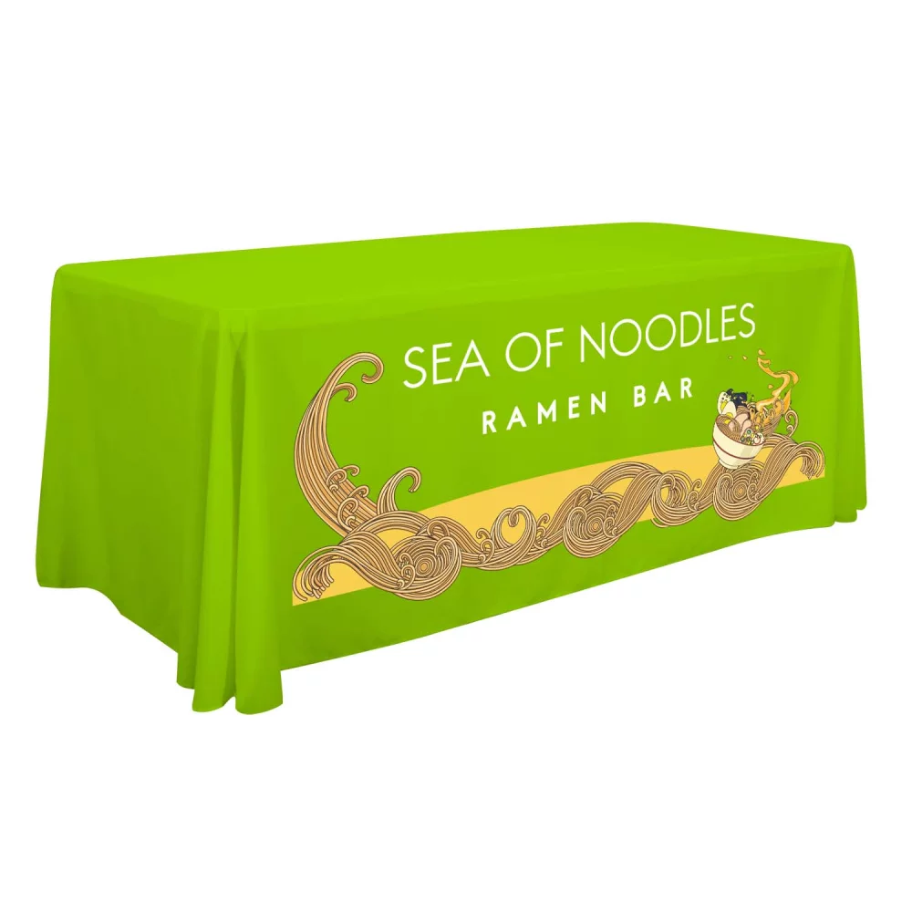 6' Standard Table Throw (Full-Color Front Only)