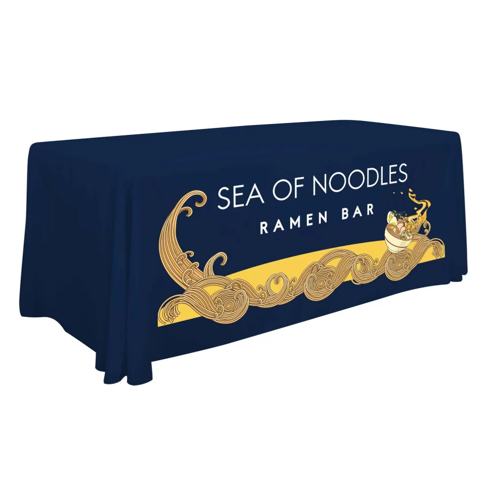 6' Standard Table Throw (Full-Color Front Only)