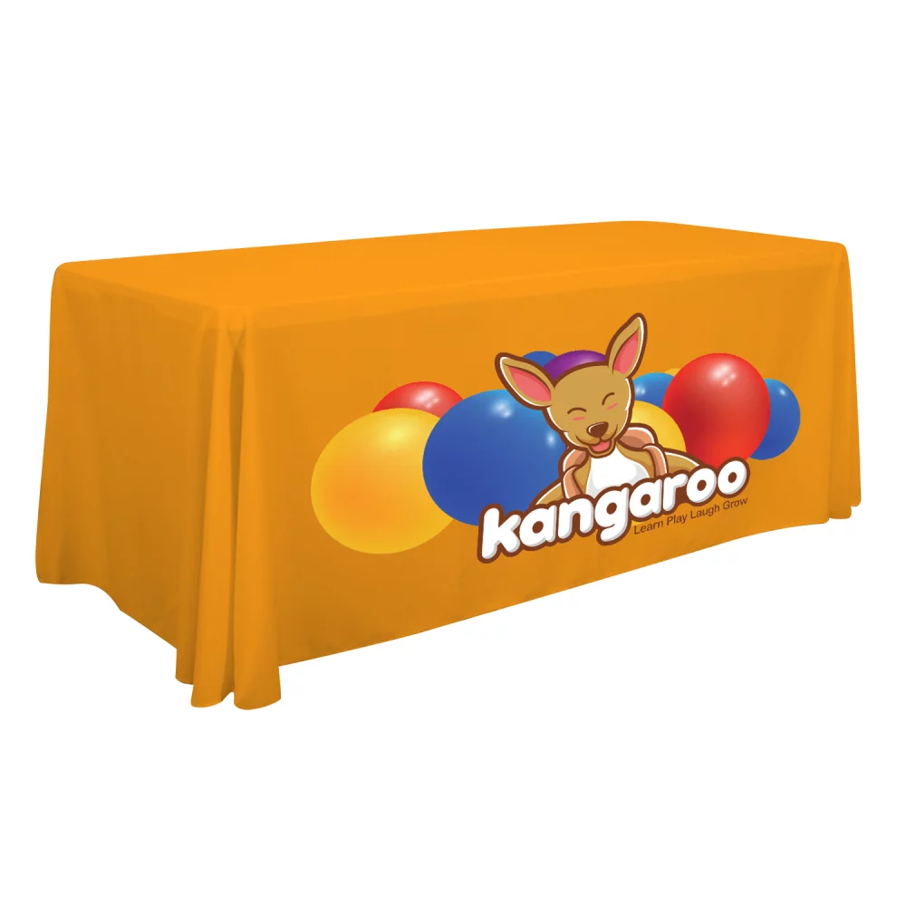 6' Standard Table Throw (Full-Color Front Only)