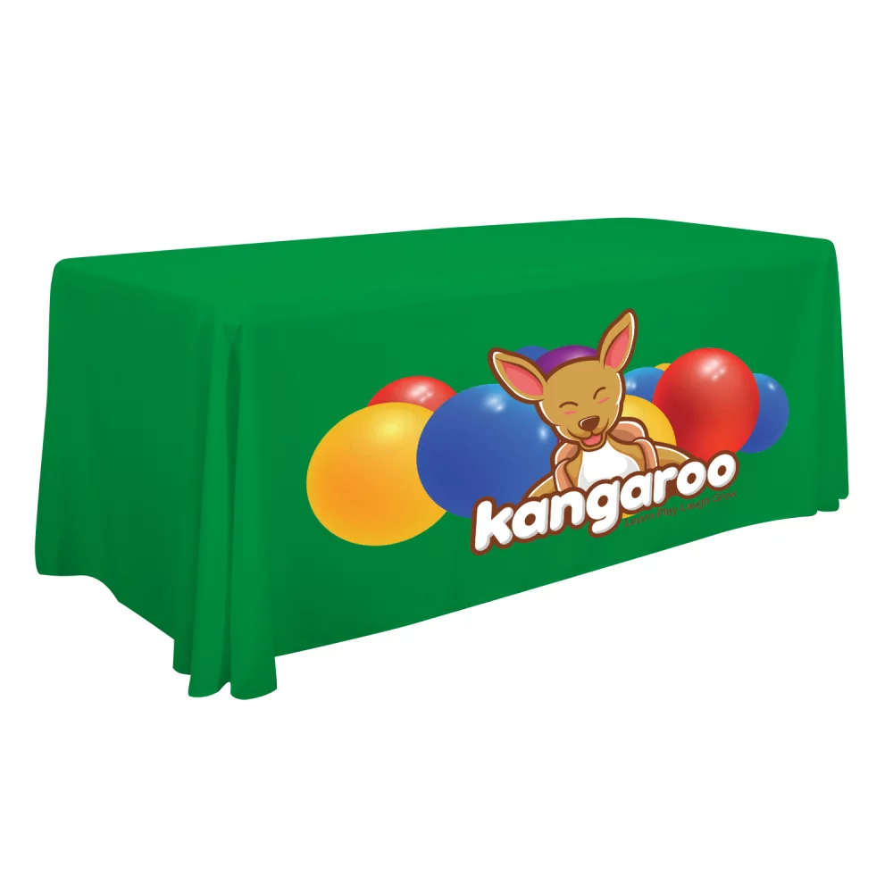 6' Standard Table Throw (Full-Color Front Only)