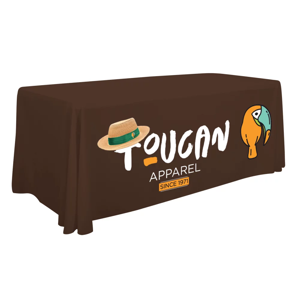 6' Economy Table Throw (Full-Color Front Only)