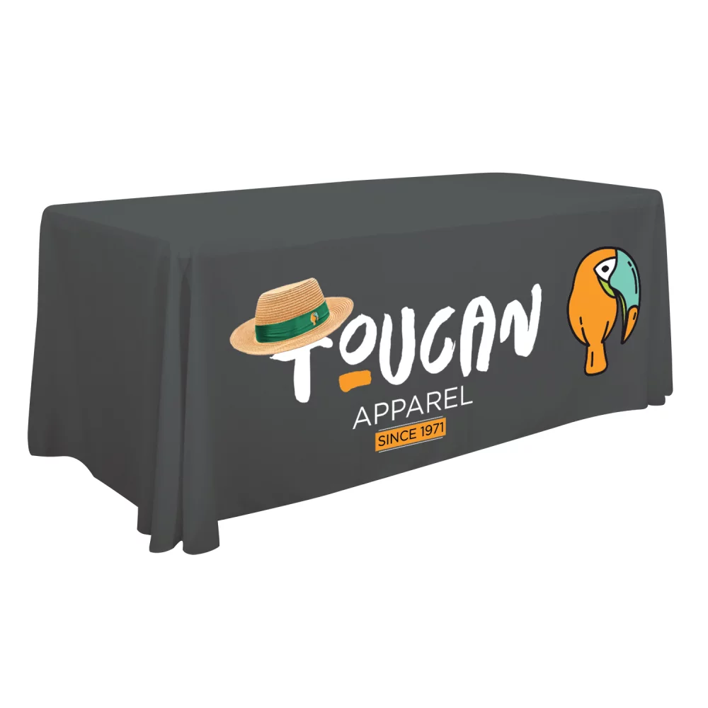 6' Economy Table Throw (Full-Color Front Only)