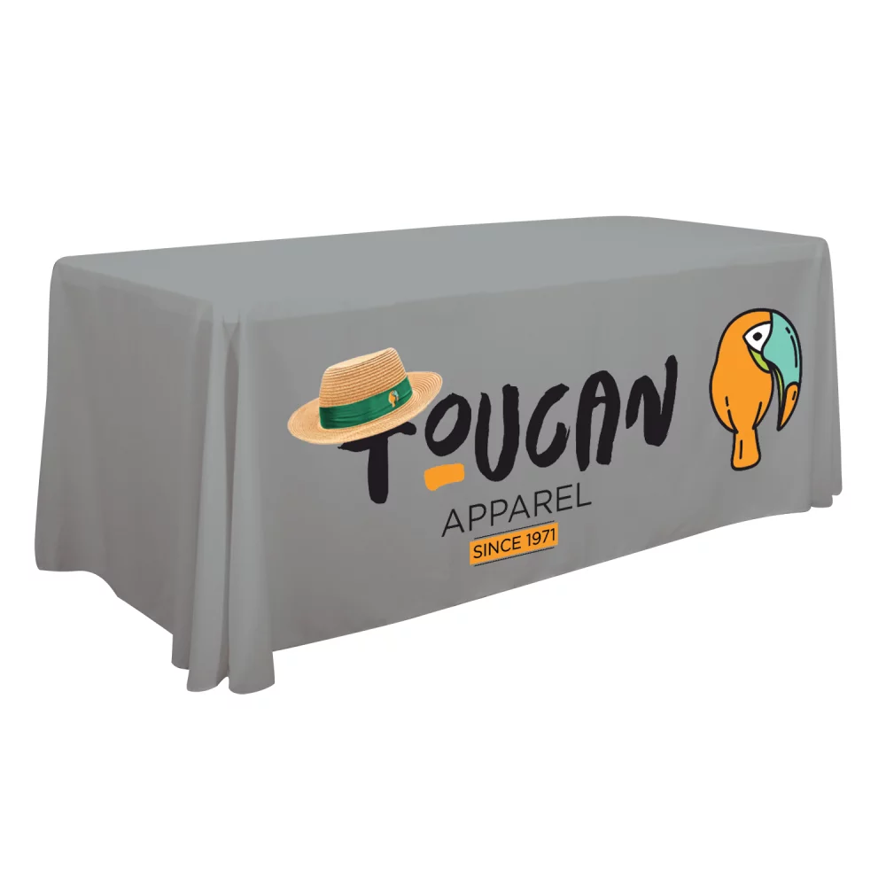 6' Economy Table Throw (Full-Color Front Only)