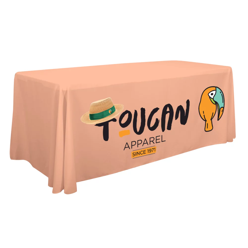 6' Economy Table Throw (Full-Color Front Only)