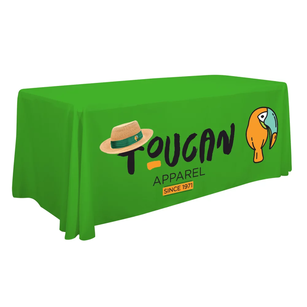 6' Economy Table Throw (Full-Color Front Only)