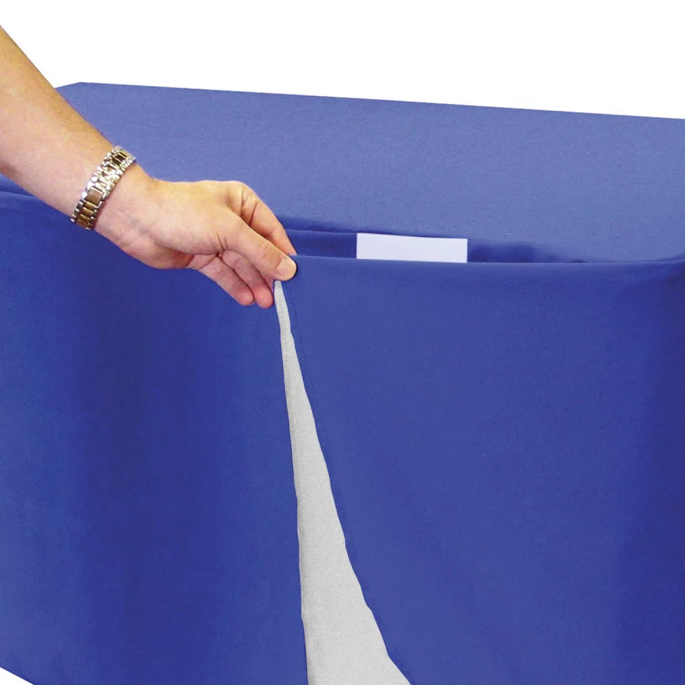 Jeté de table convertible 4'/6' (pleine couleur pleine page)