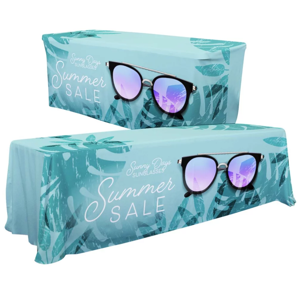 Jeté de table convertible 6'/8' (pleine couleur pleine page)