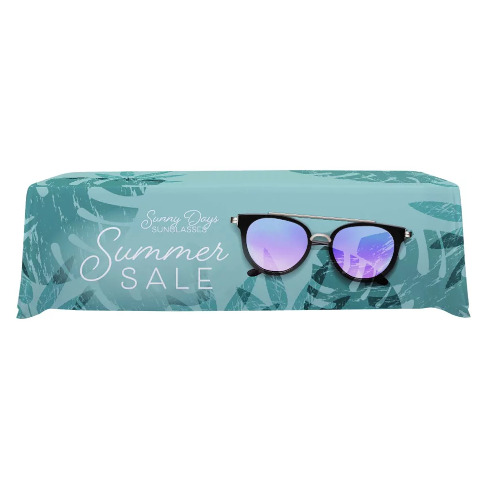 Jeté de table convertible 6'/8' (pleine couleur pleine page)