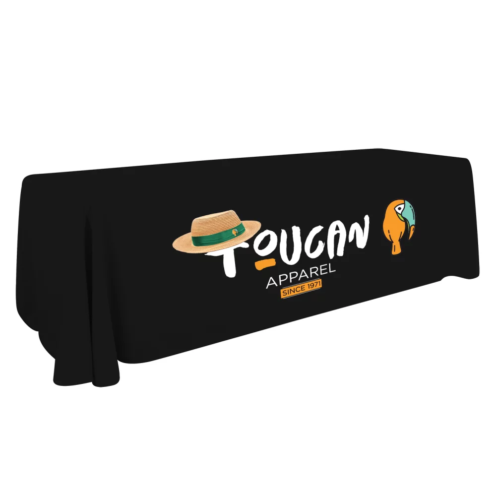 8' Economy Table Throw (Full-color Front Only)