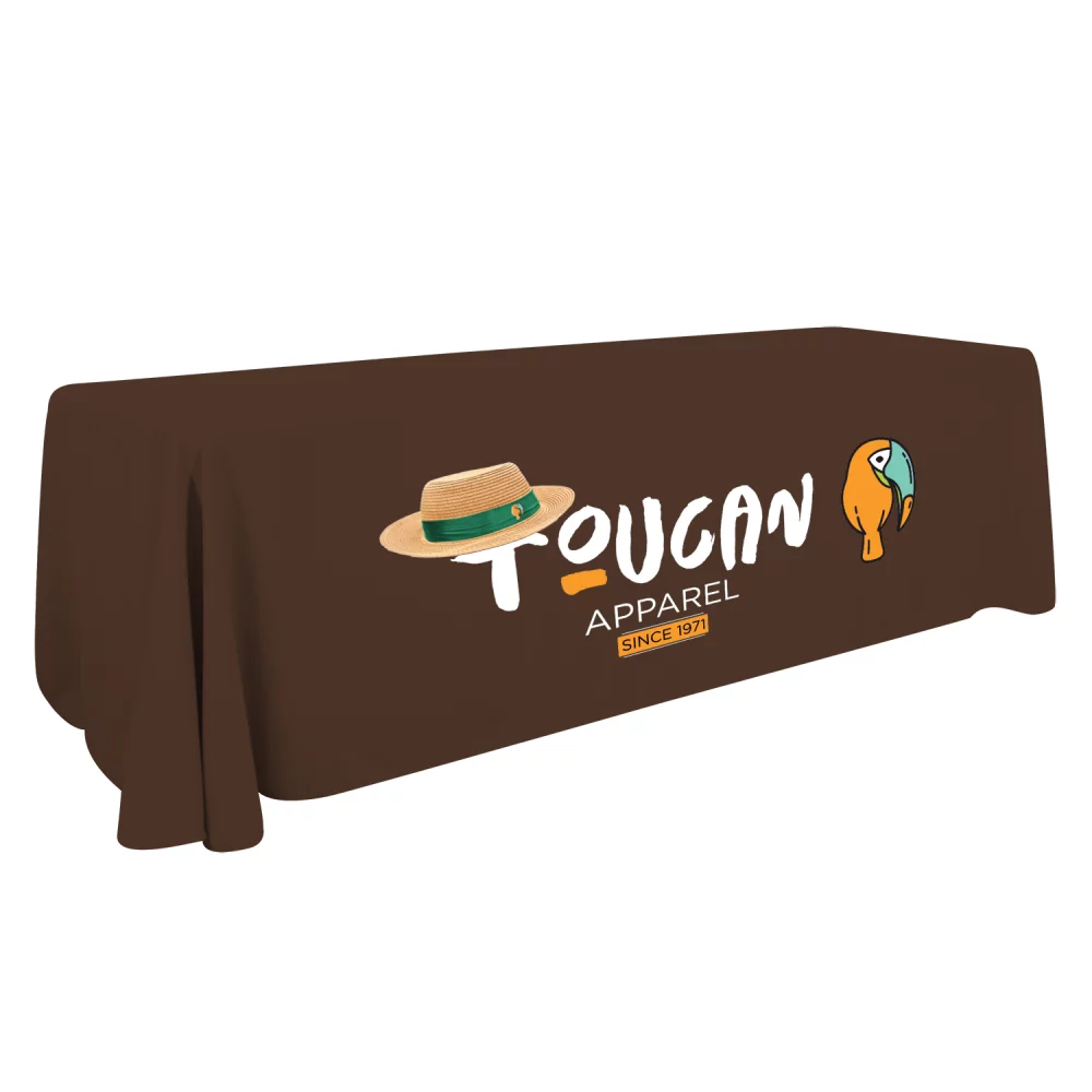 8' Economy Table Throw (Full-color Front Only)