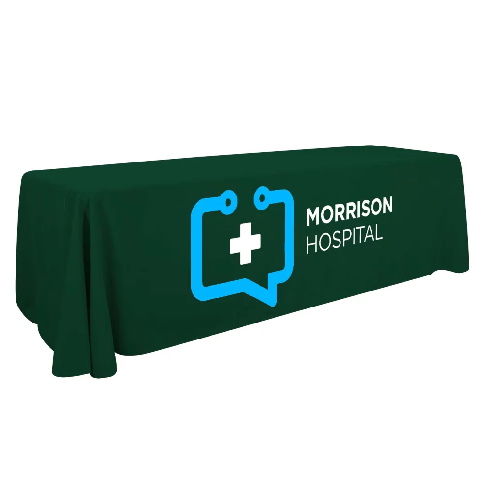 8' Economy Table Throw (Full-color Front Only)