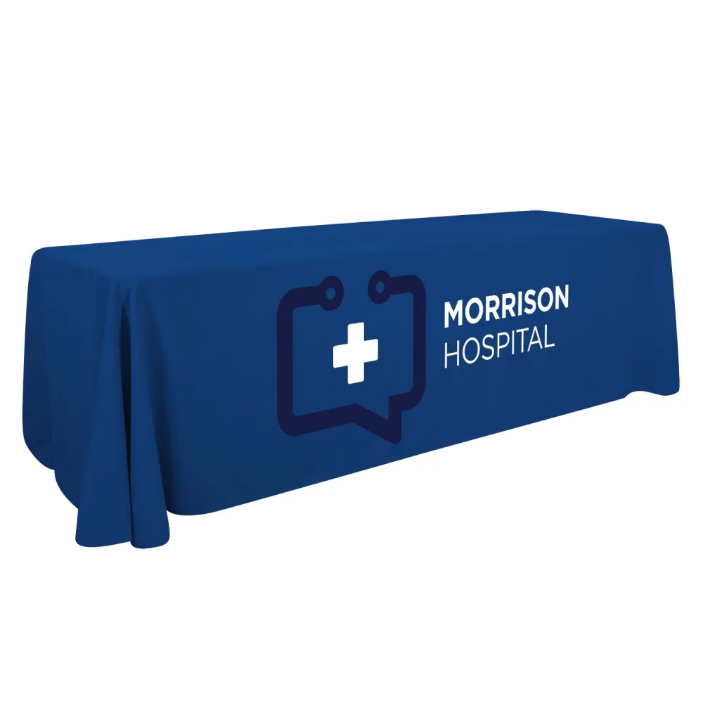 8' Economy Table Throw (Full-color Front Only)