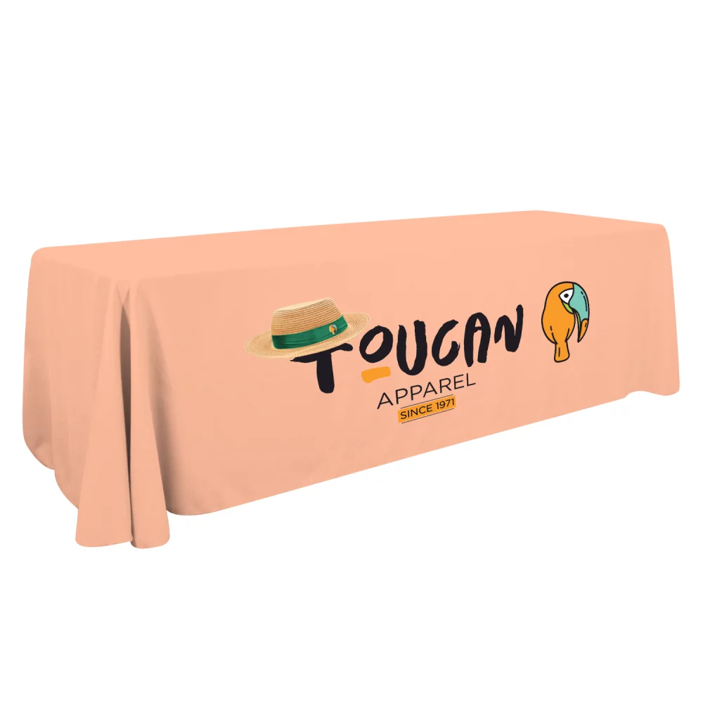 8' Economy Table Throw (Full-color Front Only)