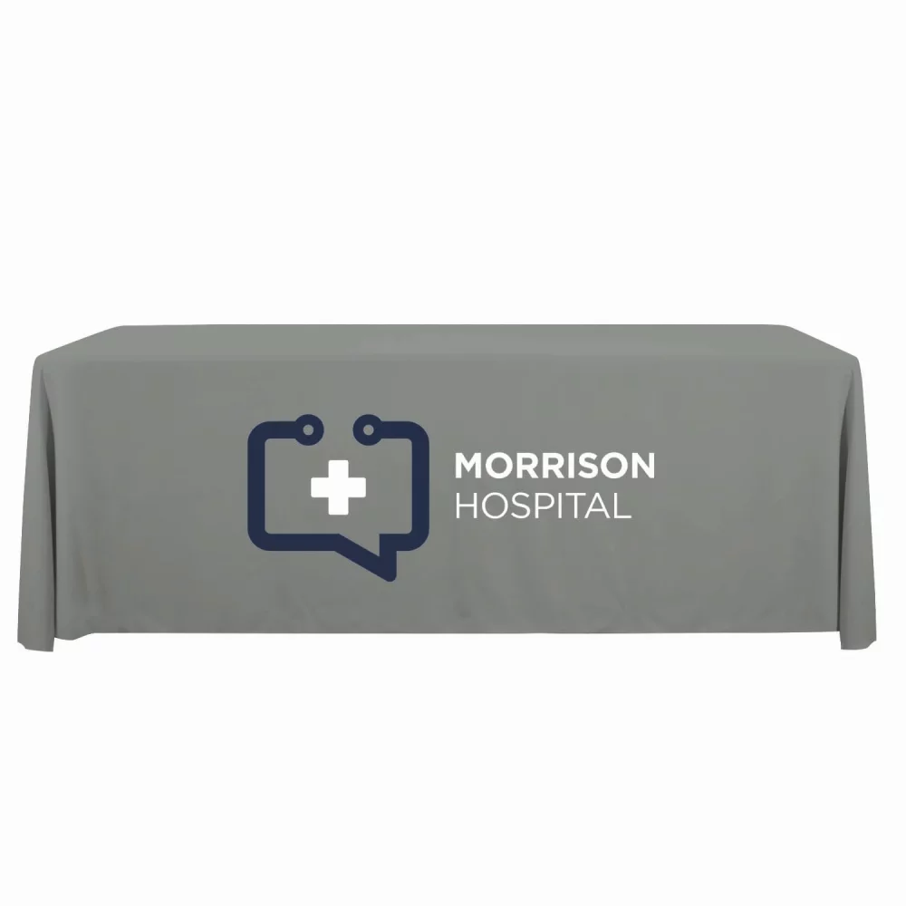 8' Economy Table Throw (Full-color Front Only)
