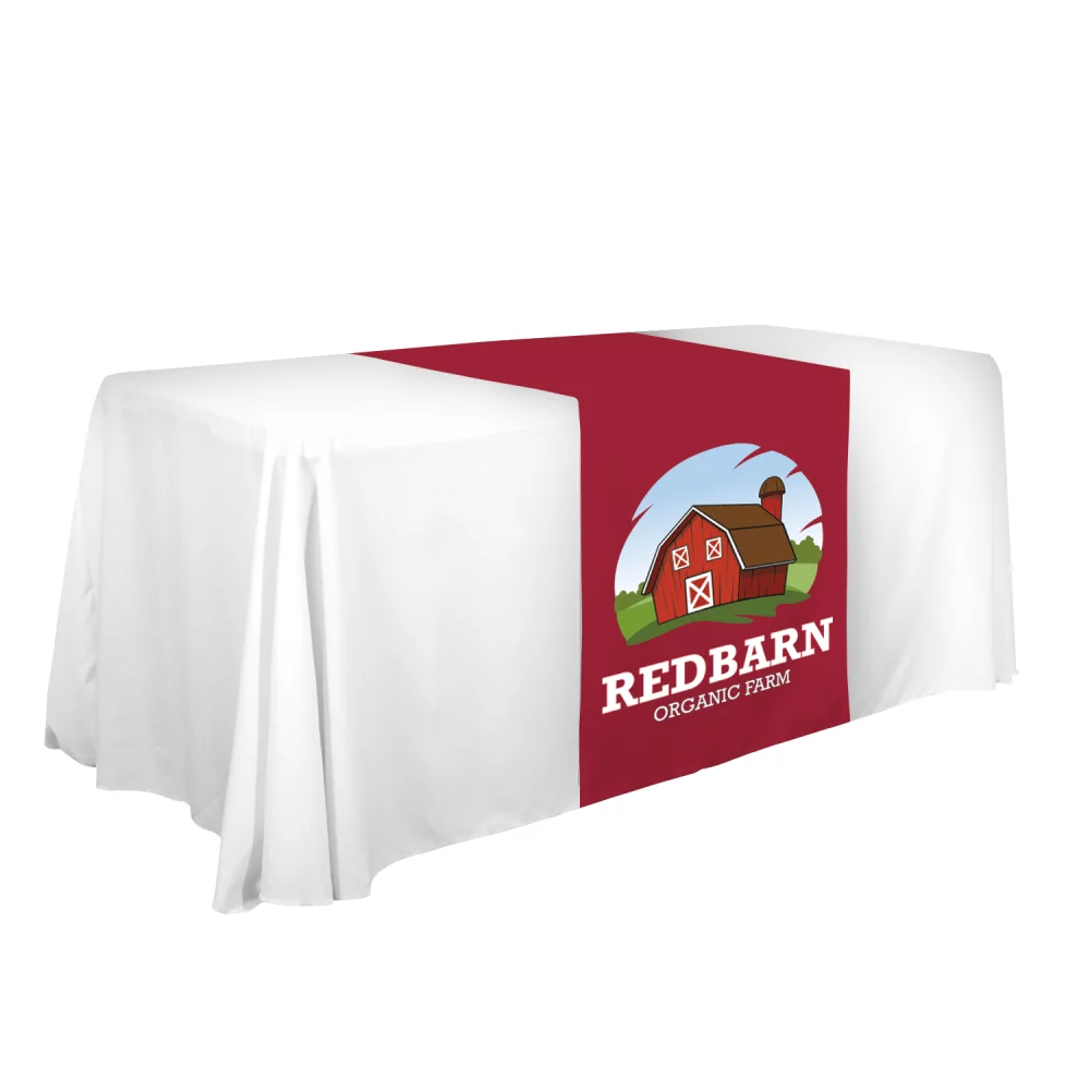 28" Standard Table Runner (Full-Color Front Only)