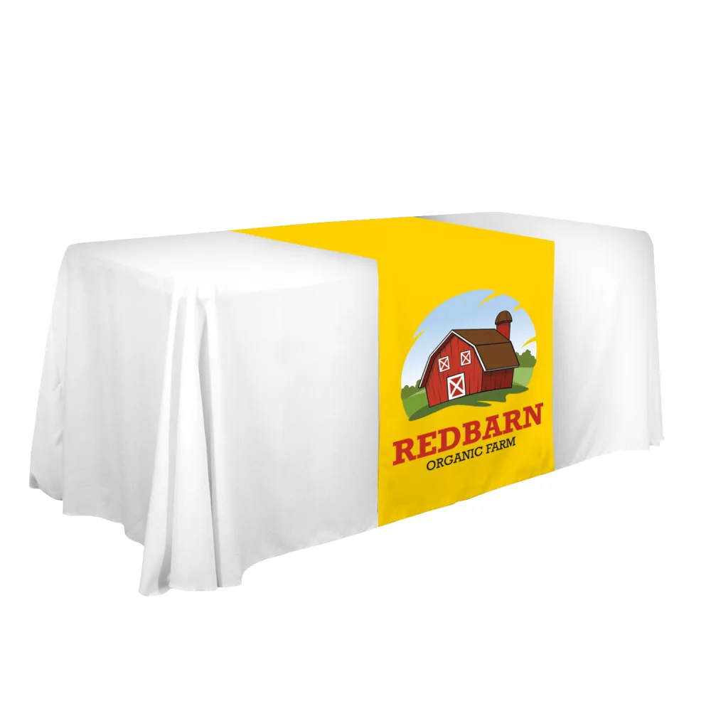 28" Standard Table Runner (Full-Color Front Only)