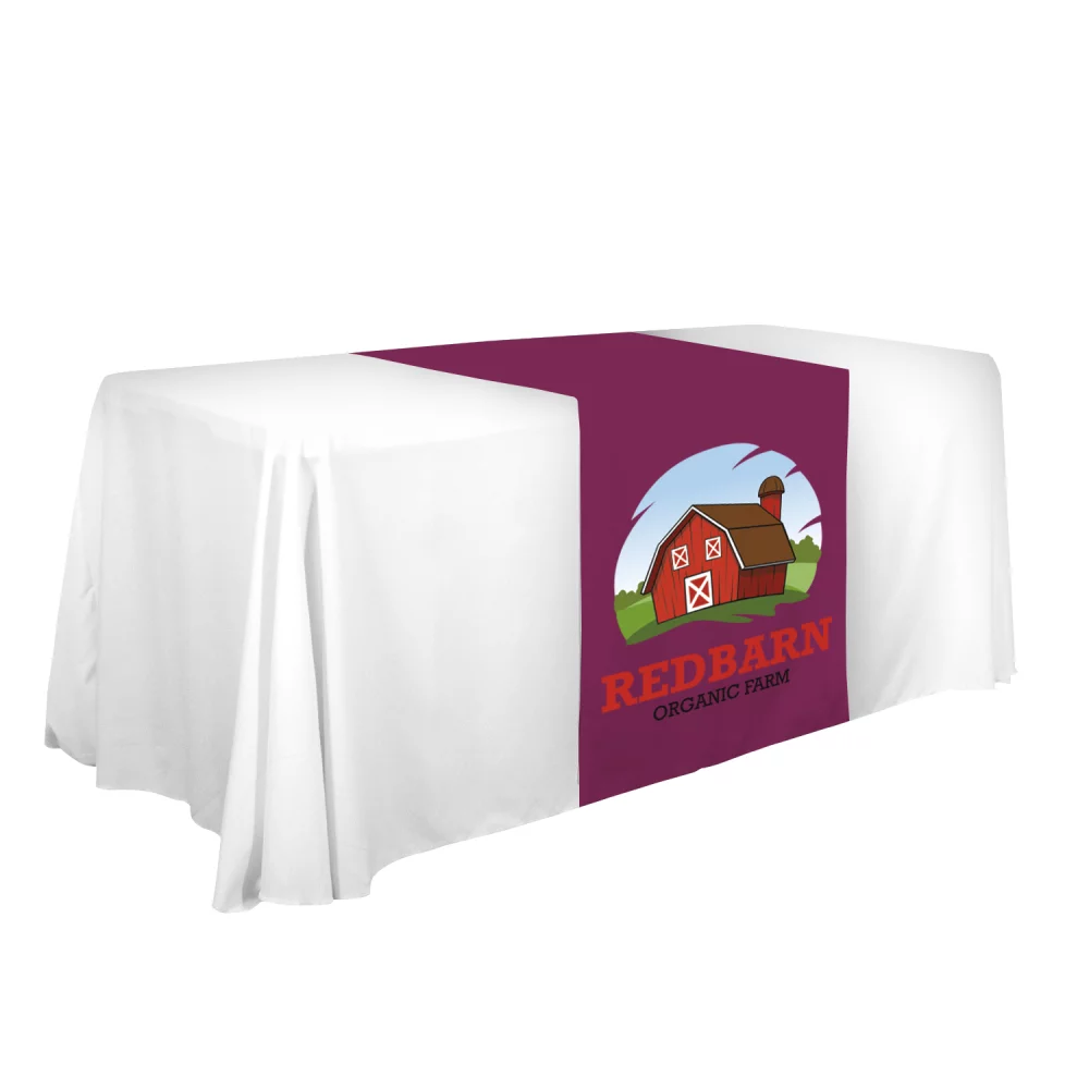28" Standard Table Runner (Full-Color Front Only)