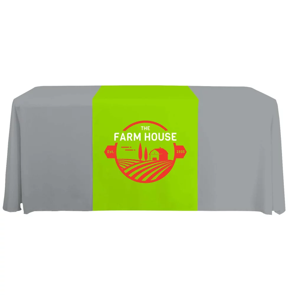 28" Standard Table Runner (Full-Color Front Only)