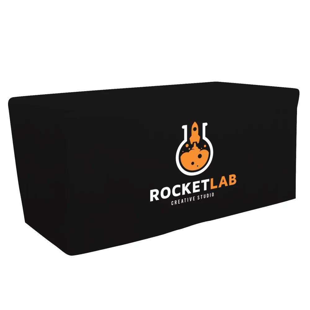 6' Fitted Table Throw (Full-Color Front Only)