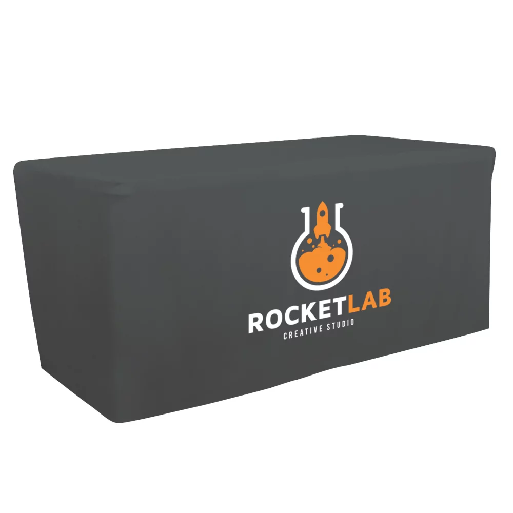 6' Fitted Table Throw (Full-Color Front Only)