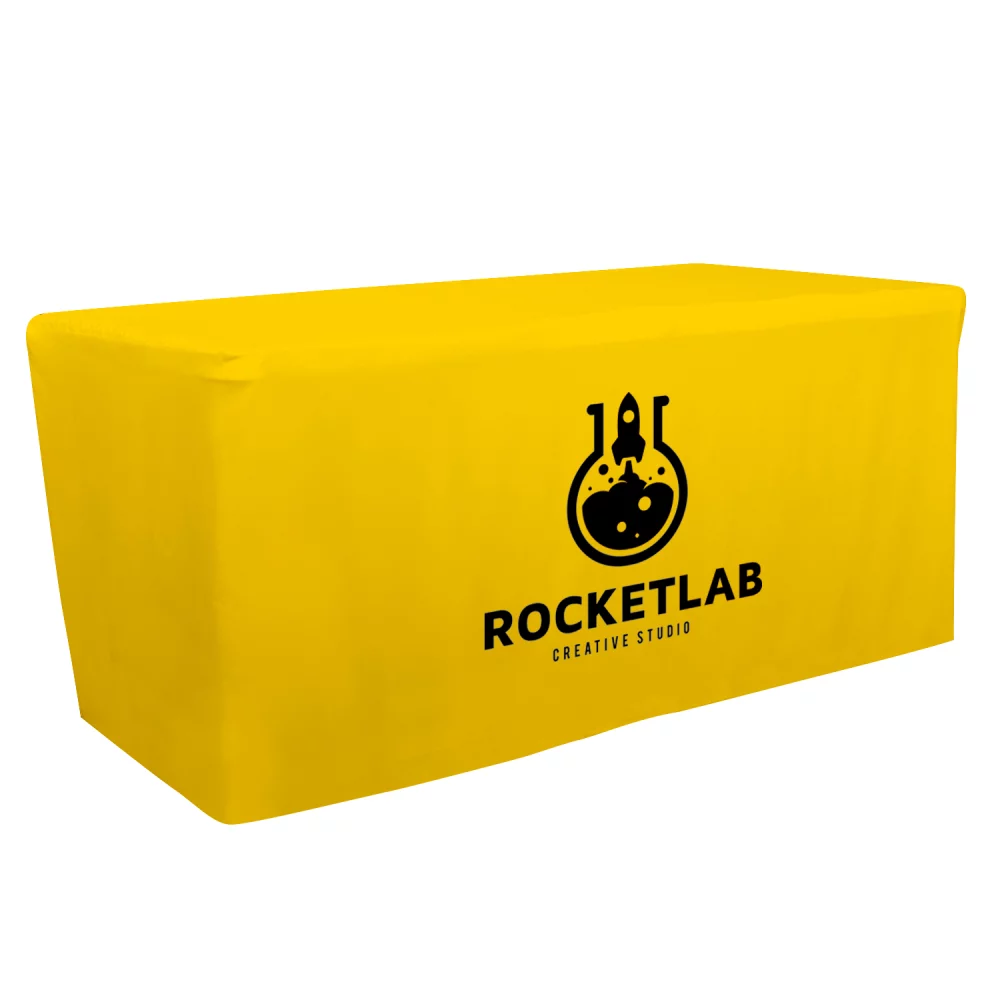 6' Fitted Table Throw (Full-Color Front Only)