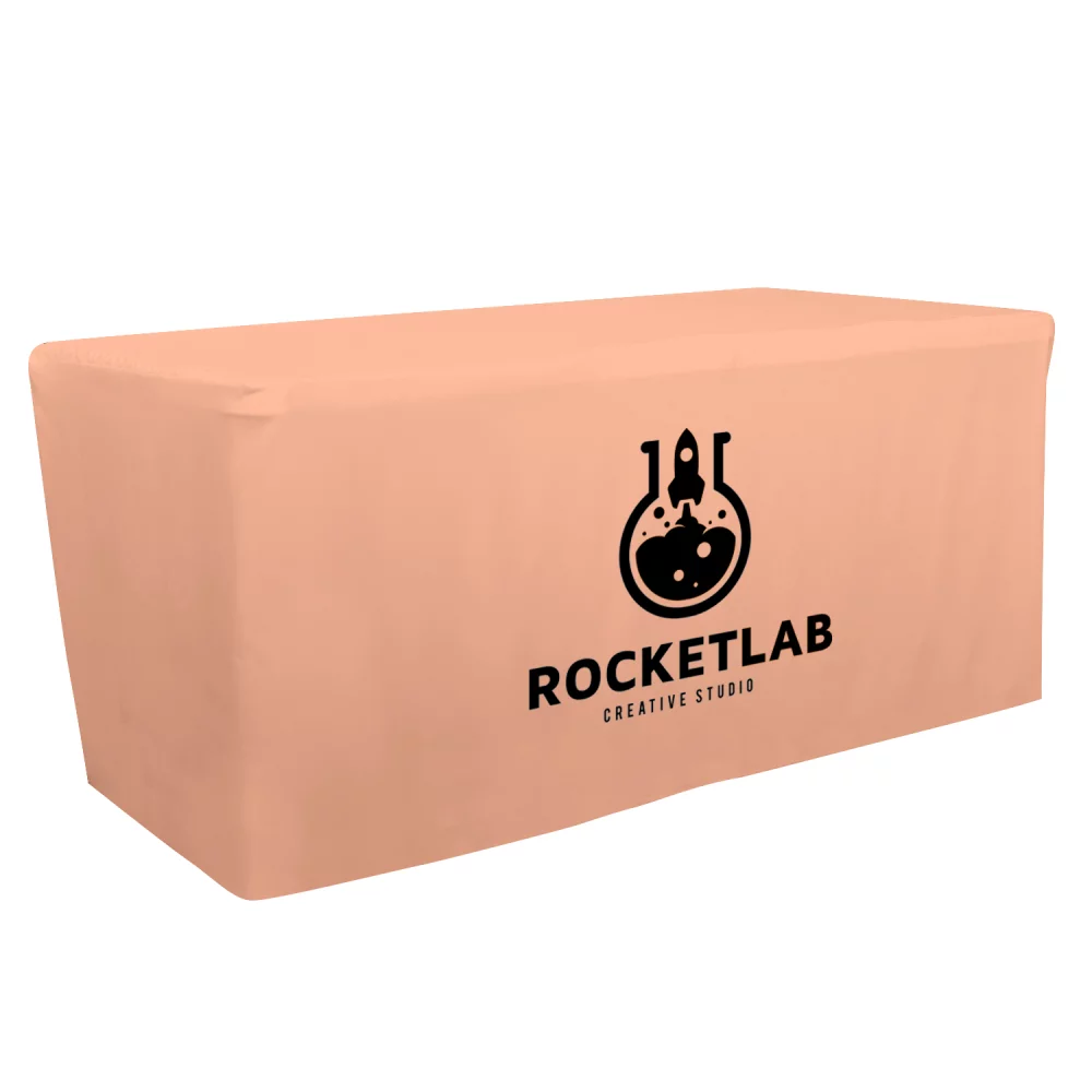 6' Fitted Table Throw (Full-Color Front Only)