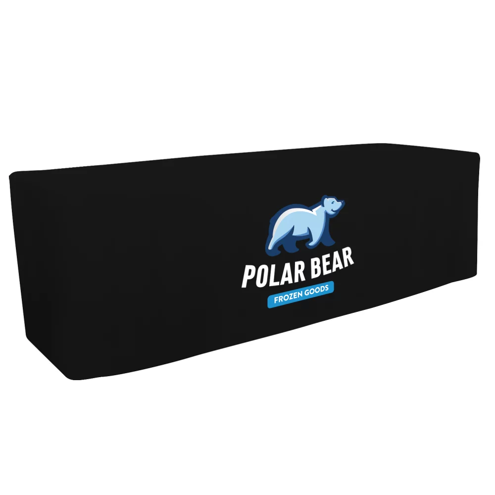 8' Fitted Table Throw (Full-Color Front Only)