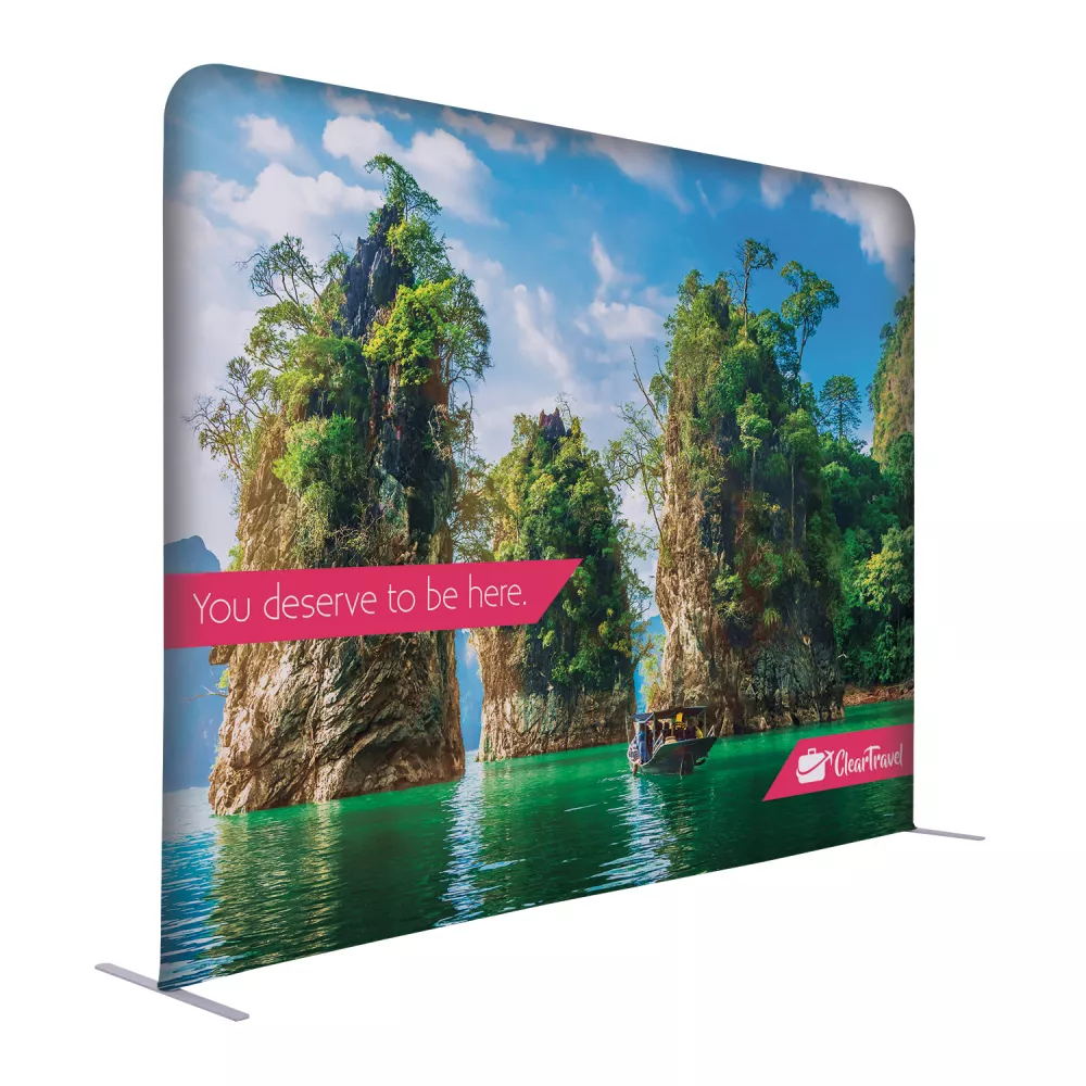 Kit de mur droit EuroFit de 8' de largeur x 72" de hauteur