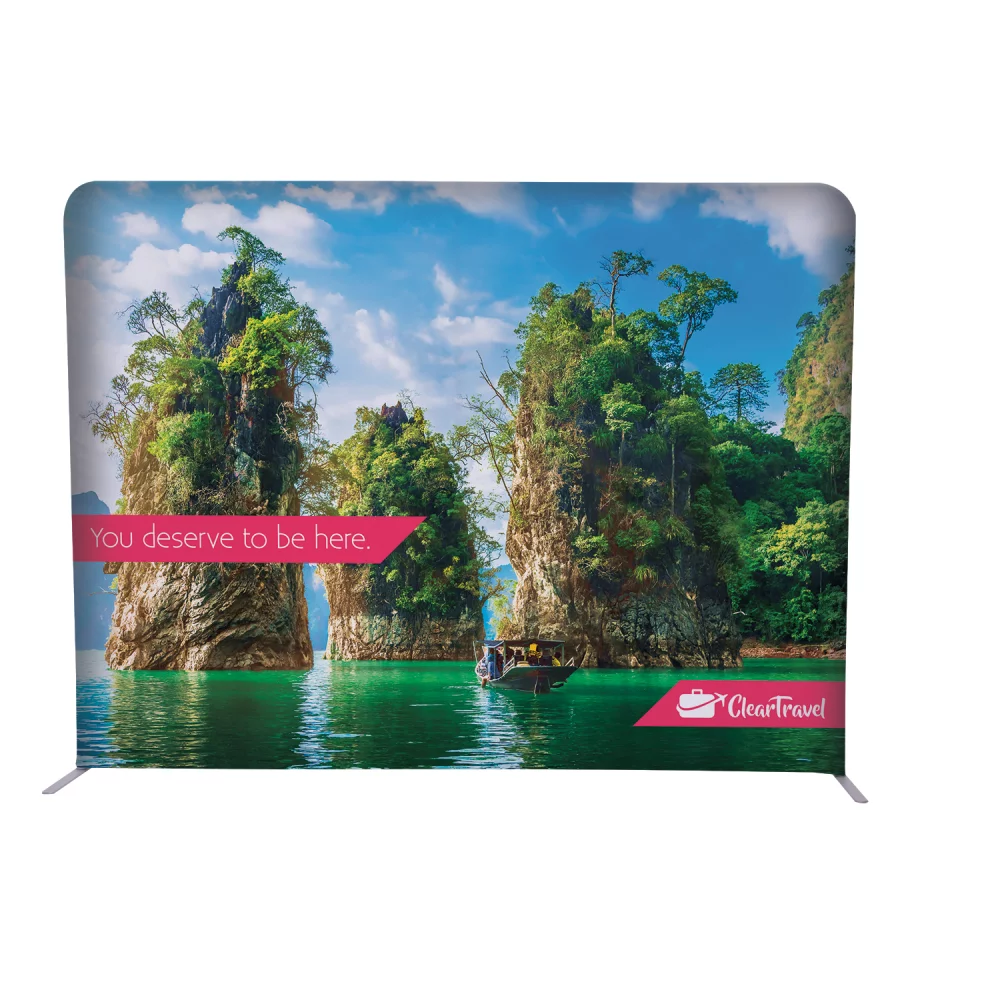 Kit de mur droit EuroFit de 8' de largeur x 72" de hauteur