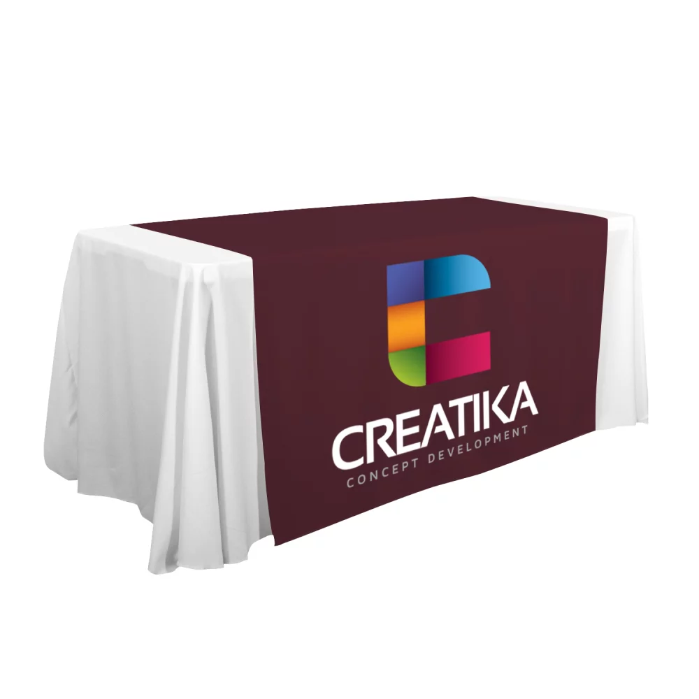 57" Standard Table Runner (Full-Color Front Only)