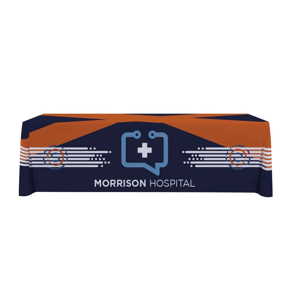 8' Economy Table Throw (Full-Color Full Bleed)