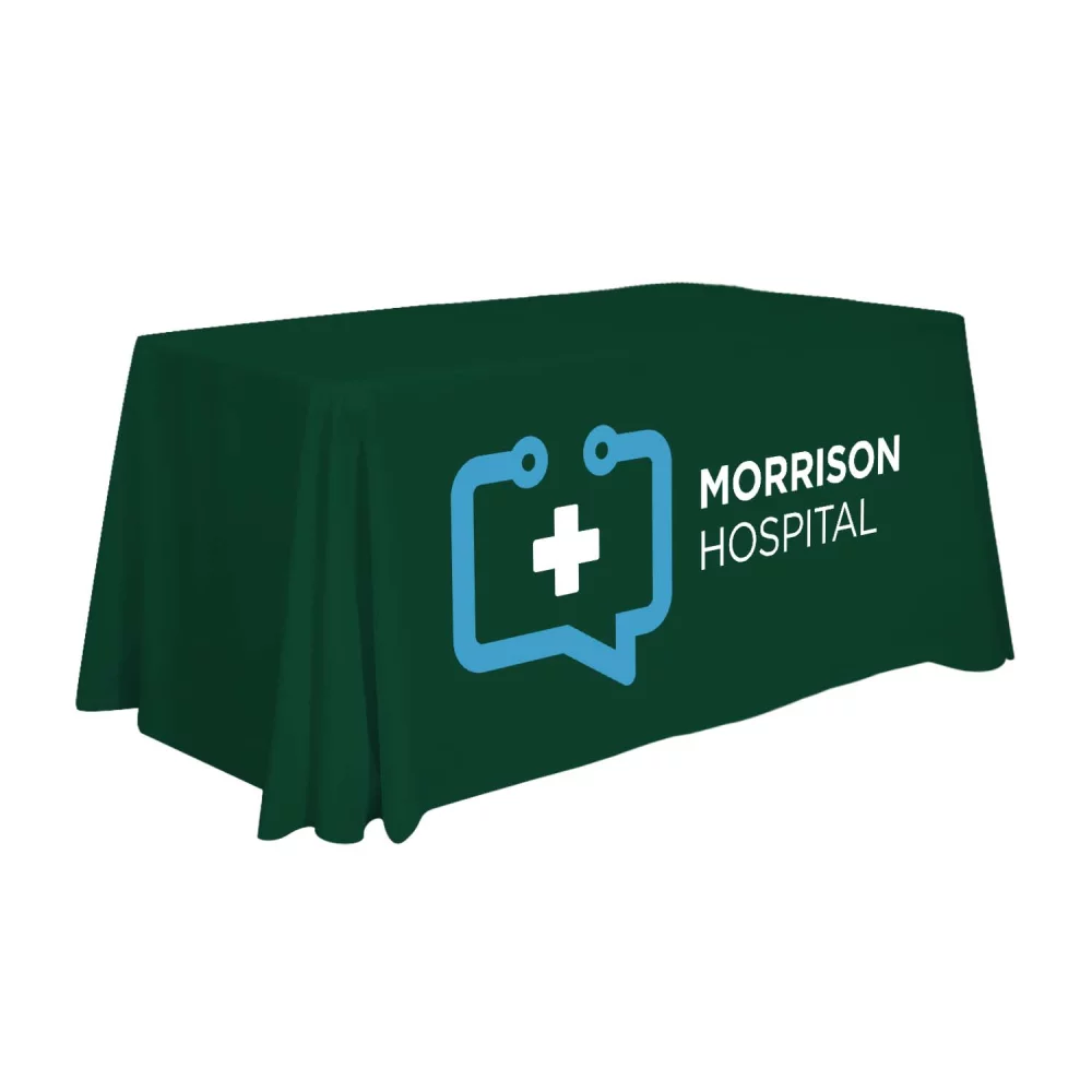 4' Economy Table Throw (Full-Color Front Only)
