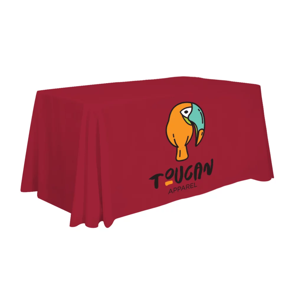 4' Economy Table Throw (Full-Color Front Only)