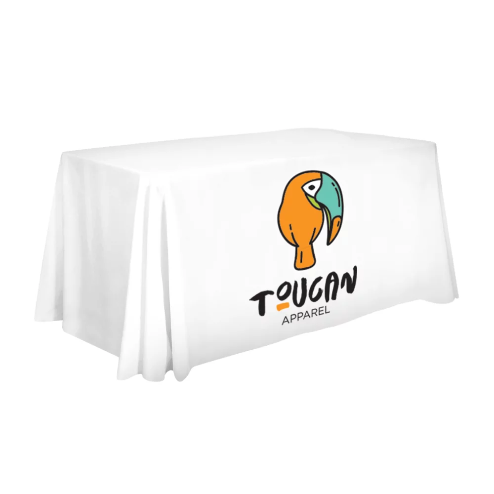 4' Economy Table Throw (Full-Color Front Only)