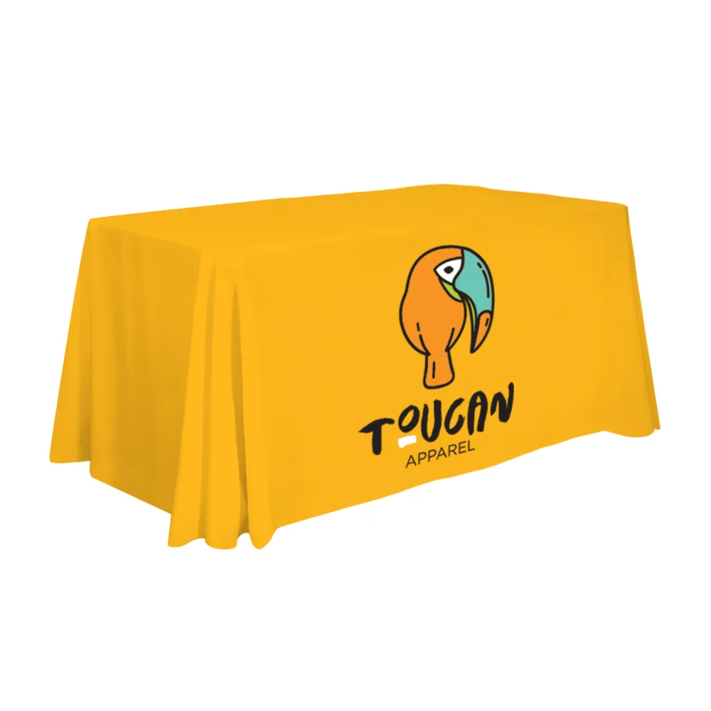 4' Economy Table Throw (Full-Color Front Only)